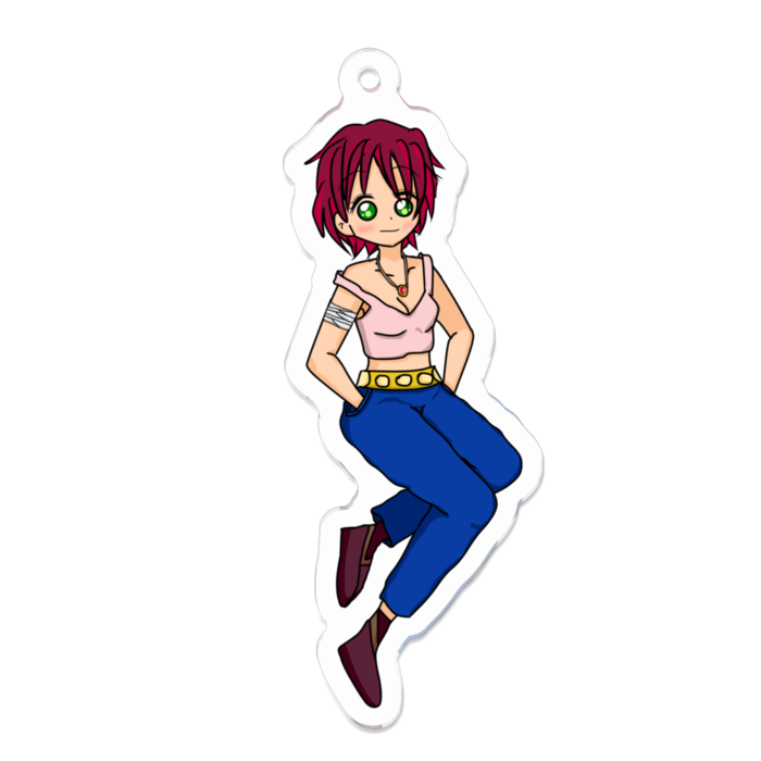 アクリルキーホルダー - 70 x 70 (mm)