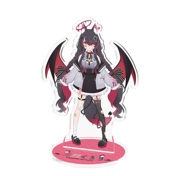アクリルフィギュア眼鏡なし - 100x100mm