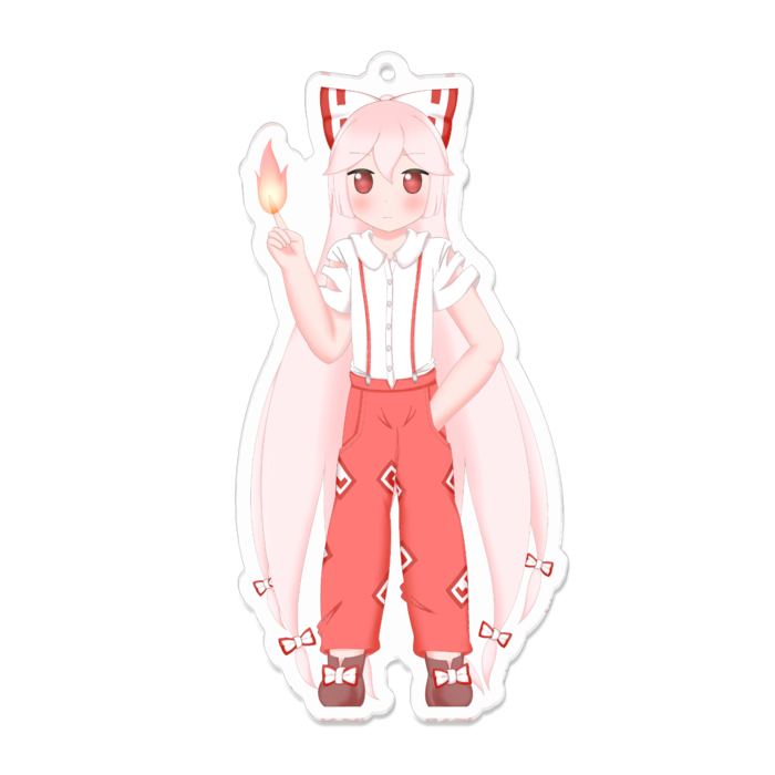 アクリルキーホルダー - 100 x 100 (mm)