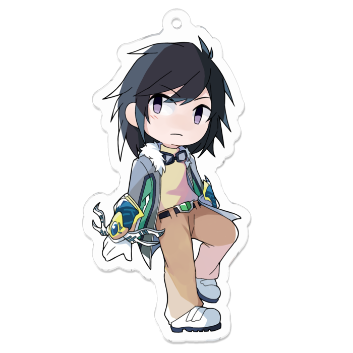 アクリルキーホルダー - 70 x 70 (mm)