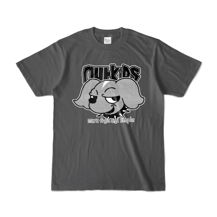 カラーTシャツ - S - チャコール (濃色)