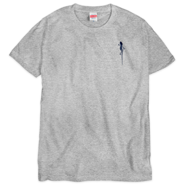 グレー - ネイビーヤモリ - XL