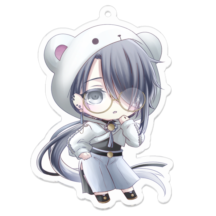 アクリルキーホルダー - 70 x 70 (mm)