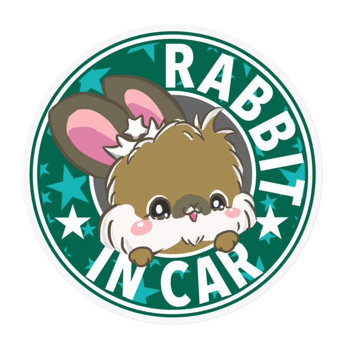 ステッカー - 100 x 100 (mm)