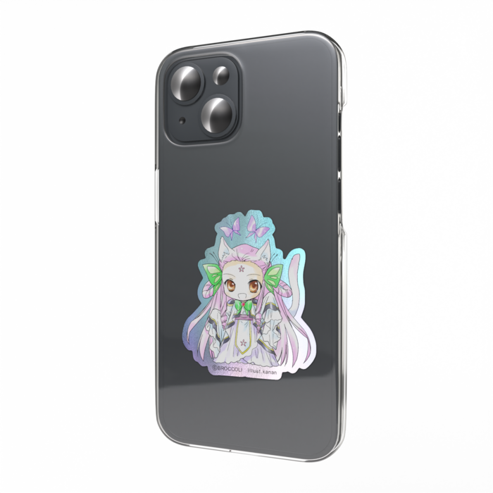 オーロラスマホステッカー - 縦