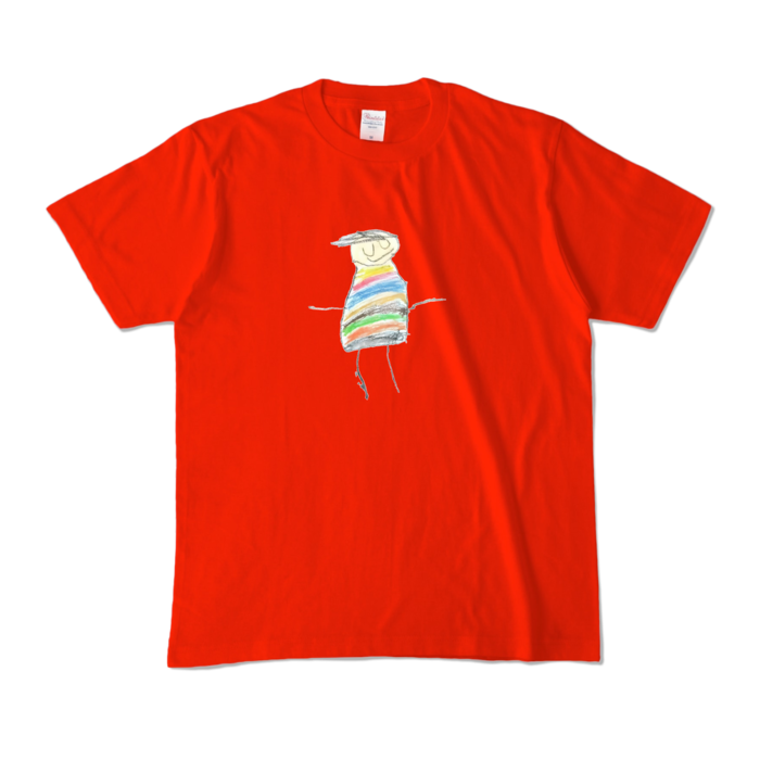 カラーTシャツ - M - レッド (濃色)