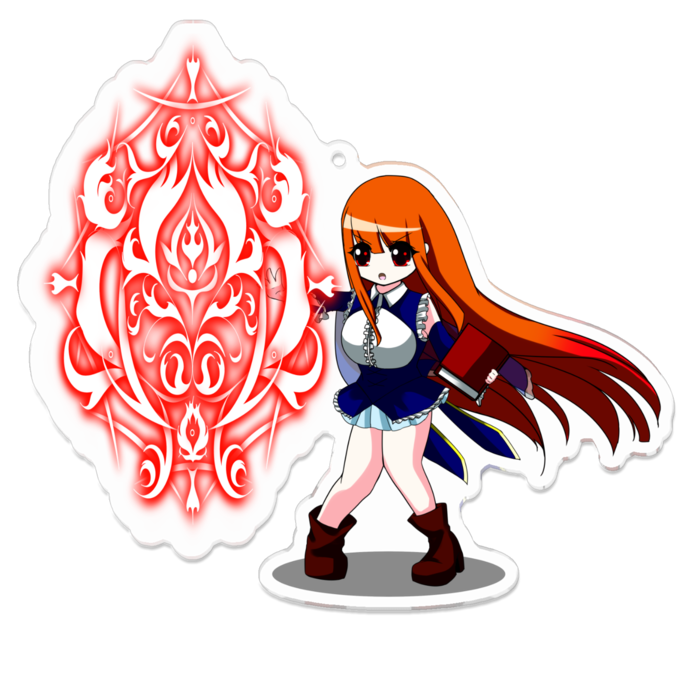 アクリルキーホルダー - 100 x 100 (mm)