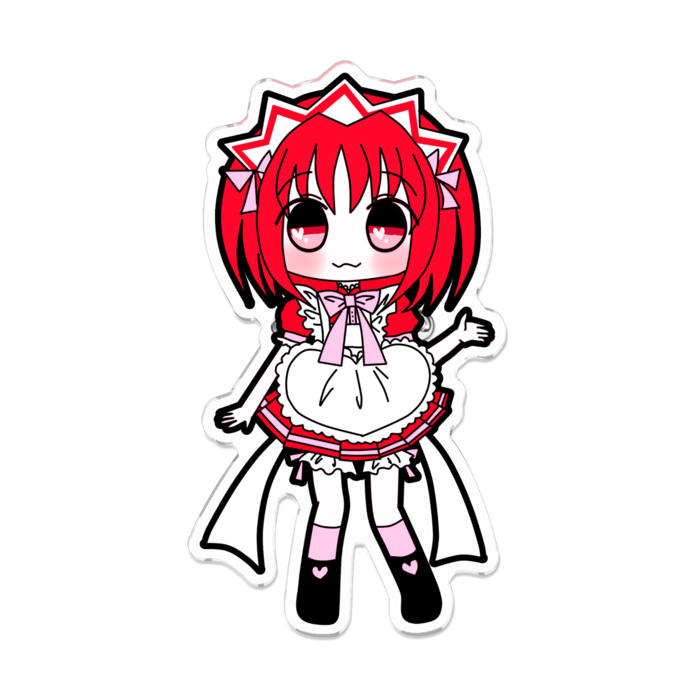 アクリルバッジ - 100 x 100 (mm)