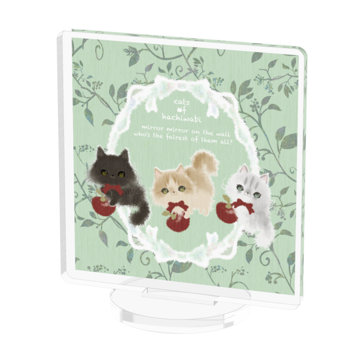 アクリルフィギュア - 50x50mmグリーン