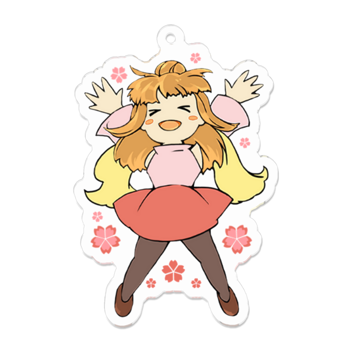 アクリルキーホルダー - 70 x 70 (mm)