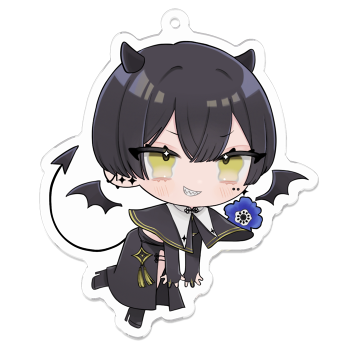 悪魔の銀蓮くん にやりver 70×70