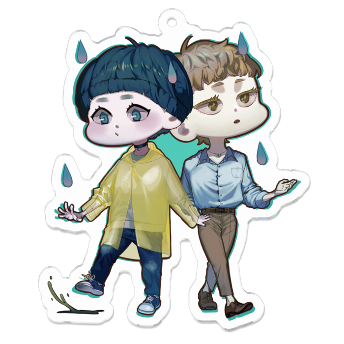 アクリルキーホルダー - 70 x 70 (mm)