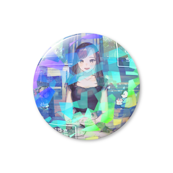 ホログラム缶バッジ - 56mm