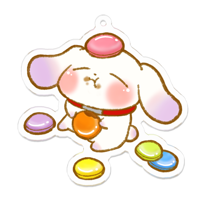 アクリルキーホルダー - 70 x 70 (mm)