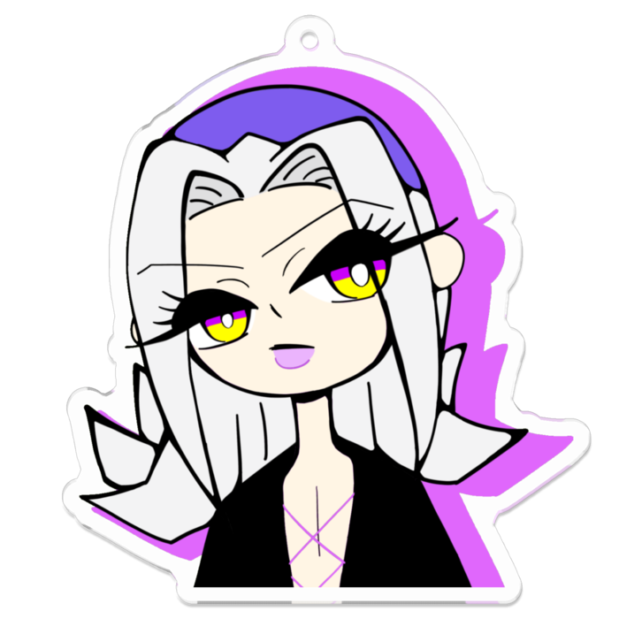 アクリルキーホルダー - 70 x 70 (mm)