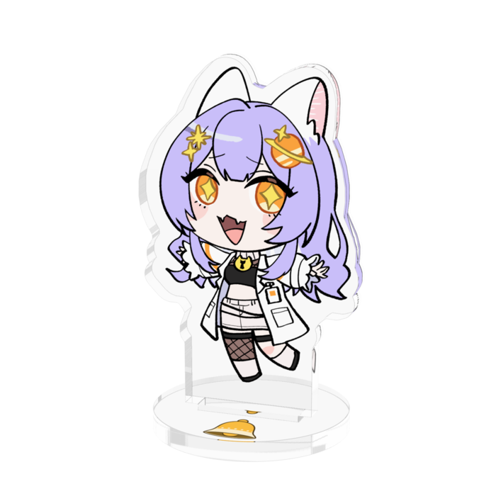 おめめキラキラ - 50x50mm