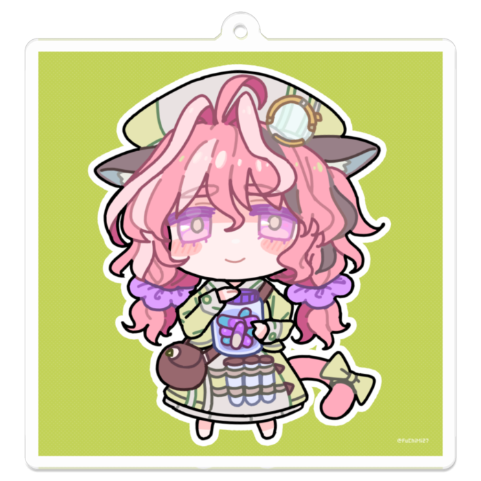 アクリルキーホルダー - 70 x 70 (mm)