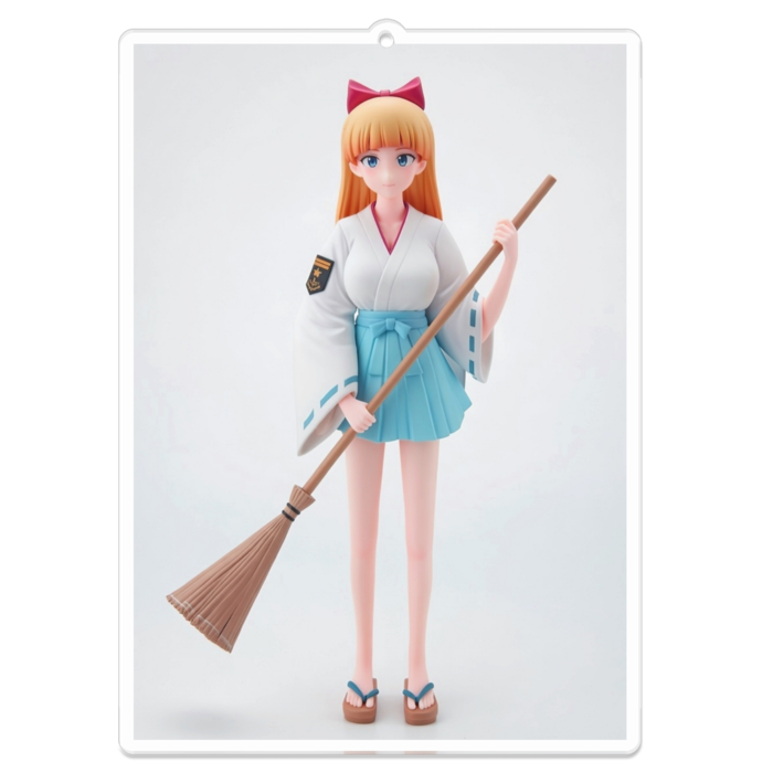 アクリルキーホルダー - 100 x 100 (mm)