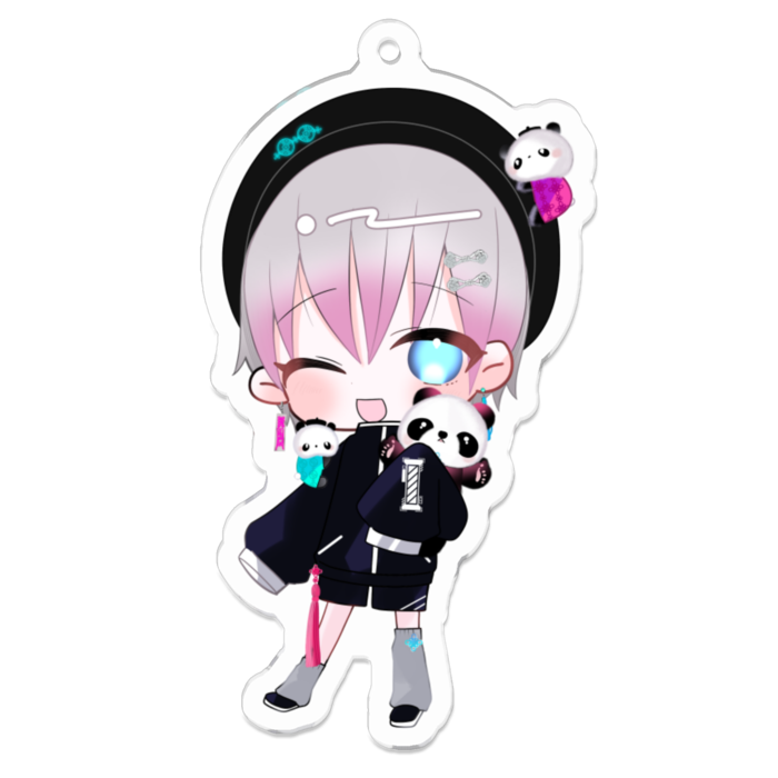 アクリルキーホルダー - 70 x 70 (mm)