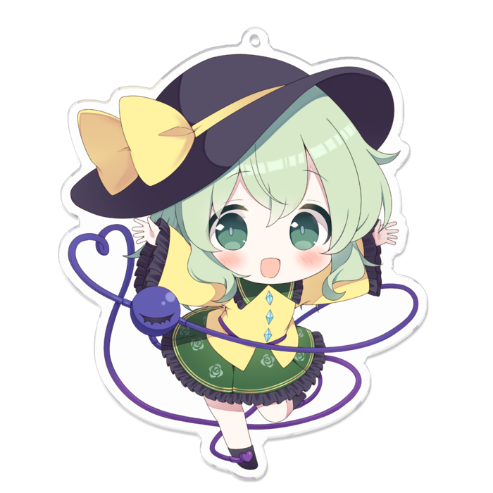 古明地こいし　特大アクリルキーホルダー