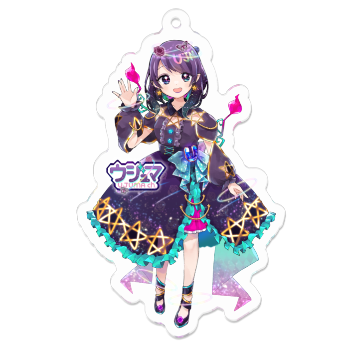 アクリルキーホルダー - 70 x 70 (mm)