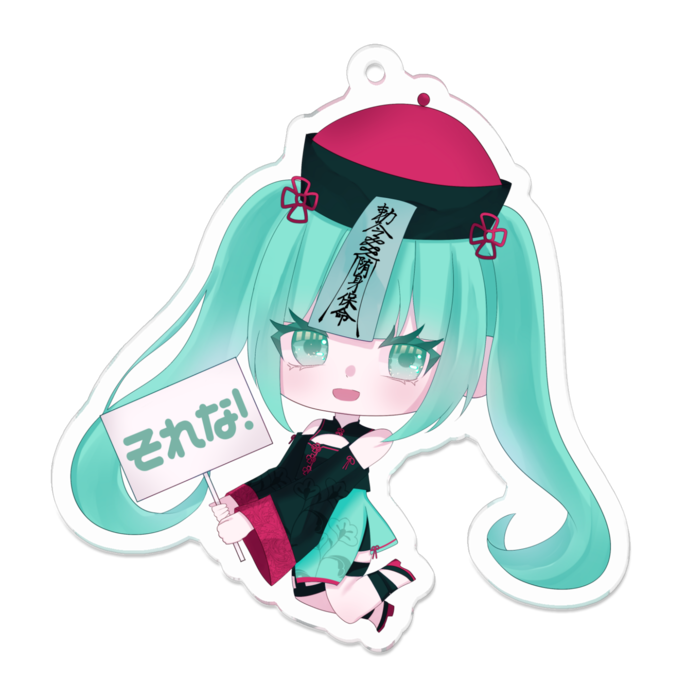 アクリルキーホルダー - 70 x 70 (mm)