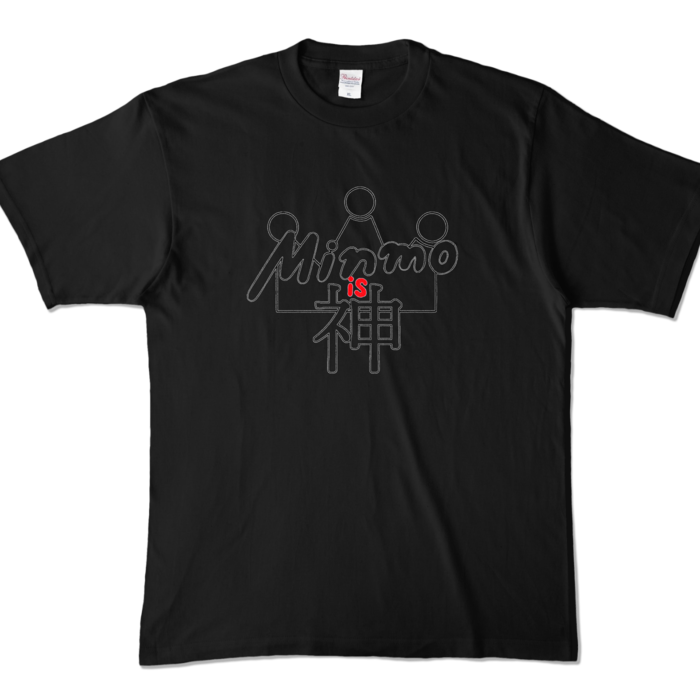 カラーTシャツ - XL - ブラック (濃色)