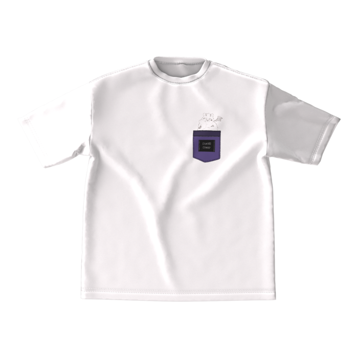 ビッグシルエットTシャツ - M - 両面