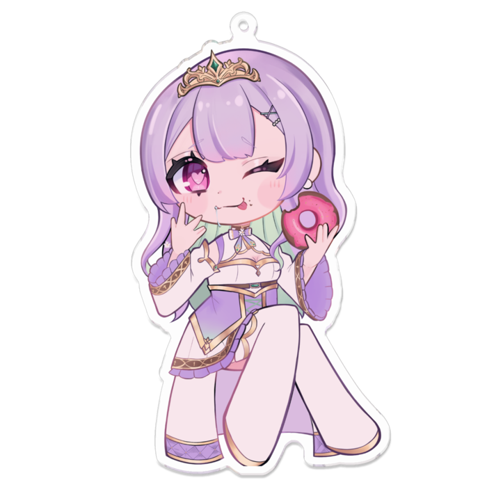 アクリルキーホルダー - 100 x 100 (mm)