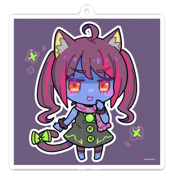 アクリルキーホルダー - 70 x 70 (mm)