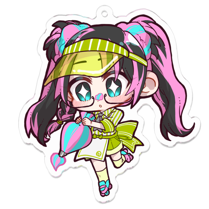 アクリルキーホルダー - 70 x 70 (mm)(4)