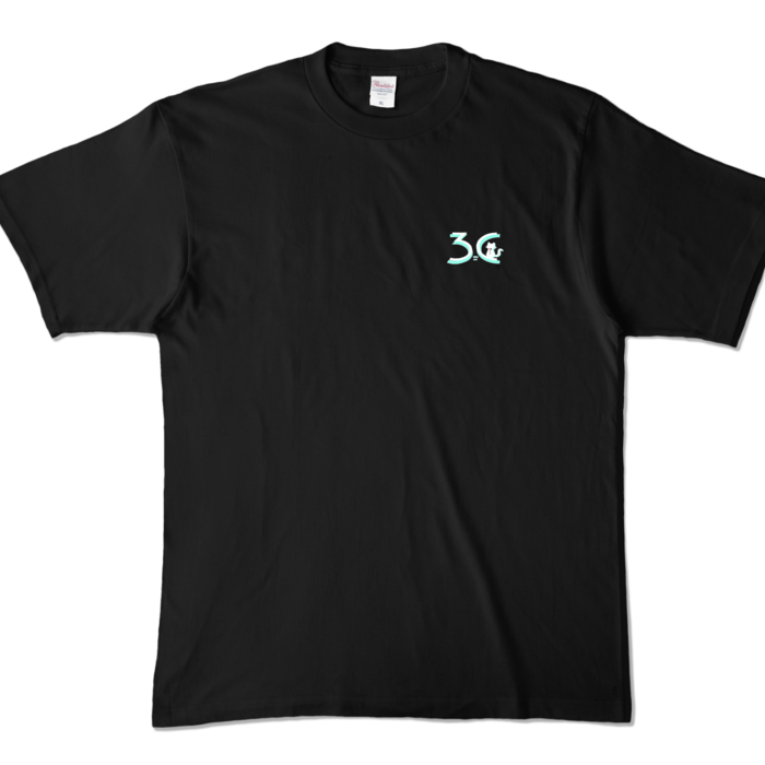 カラーTシャツ - XL - ブラック (濃色)(1)