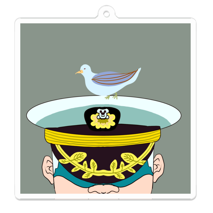 アクリルキーホルダー - 70 x 70 (mm)