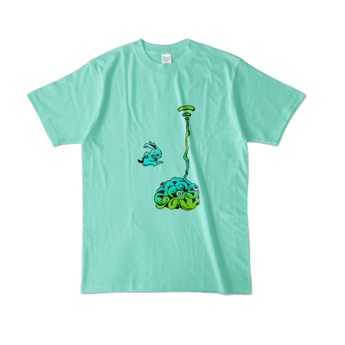 カラーTシャツ - L - アイスグリーン (淡色)(2)
