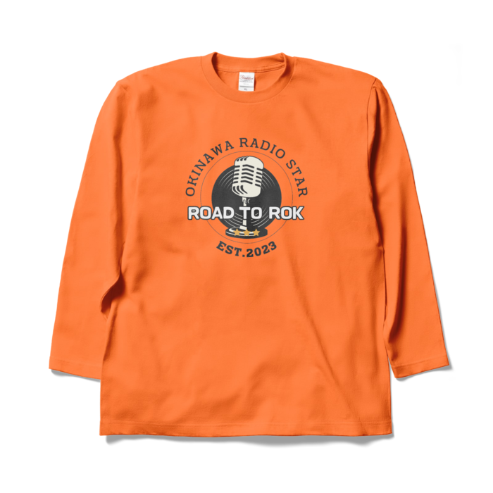 ロングスリーブTシャツ - XL - オレンジ