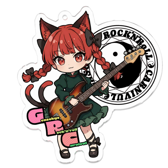 アクリルキーホルダー - 70 x 70 (mm)