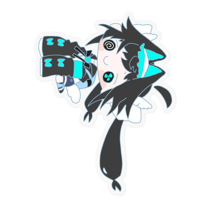 ステッカー - 100 x 100 (mm)