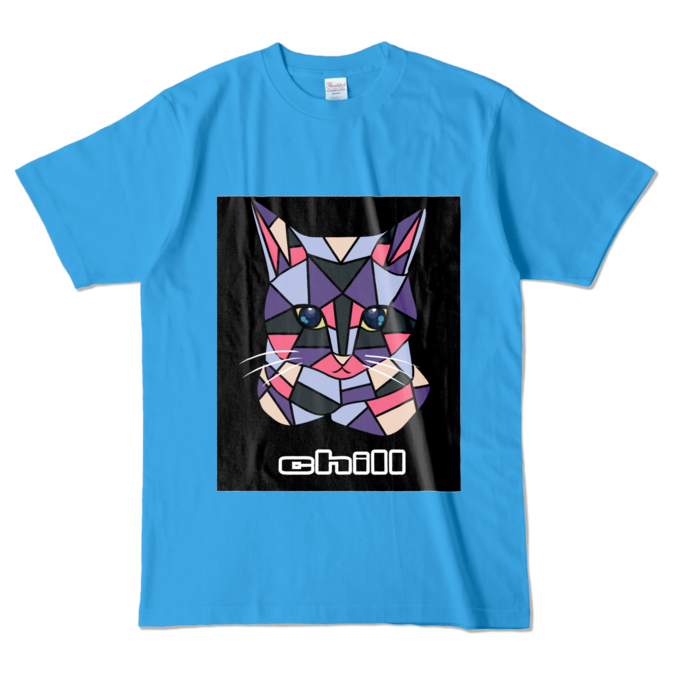 カラーTシャツ - L - ターコイズ (濃色)