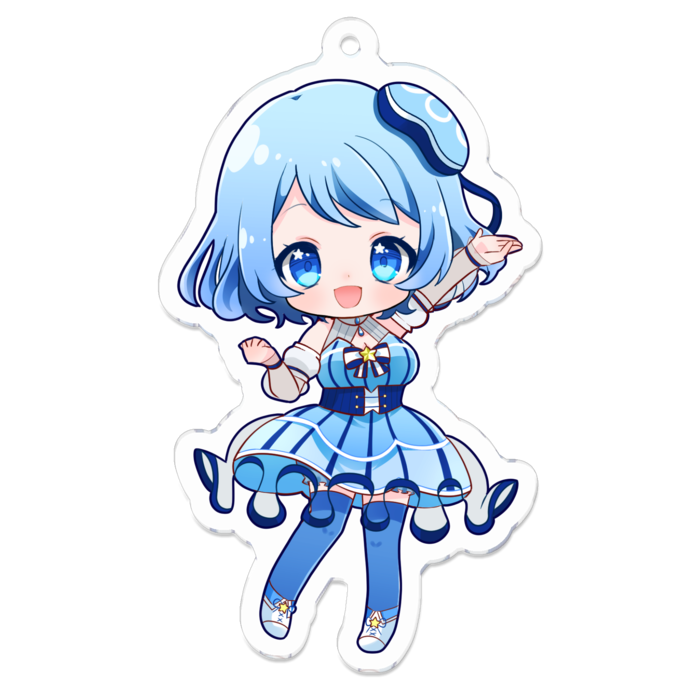 アクリルキーホルダー - 70 x 70 (mm)