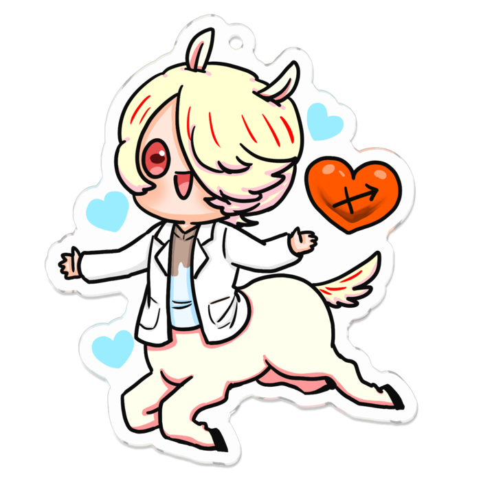 アクリルキーホルダー - 70 x 70 (mm)