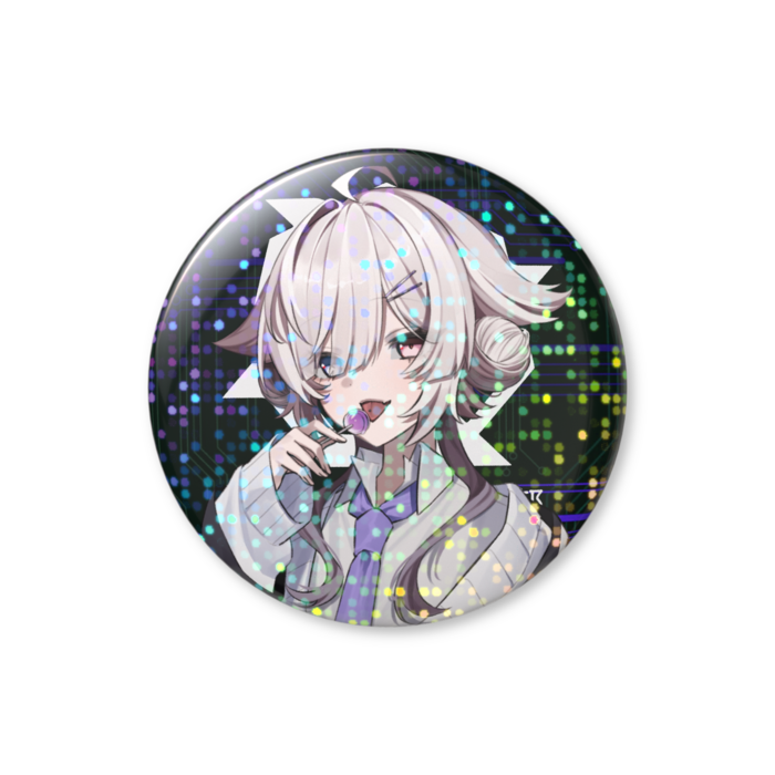 ホログラム缶バッジ - 32mm