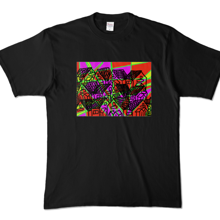 カラーTシャツ - XL - ブラック (濃色)