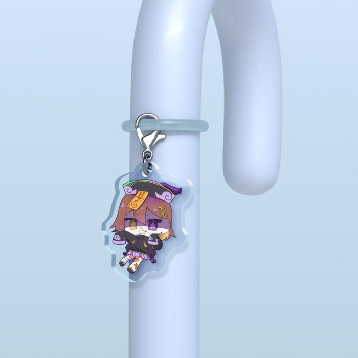 めじるしチャーム にやり顔
