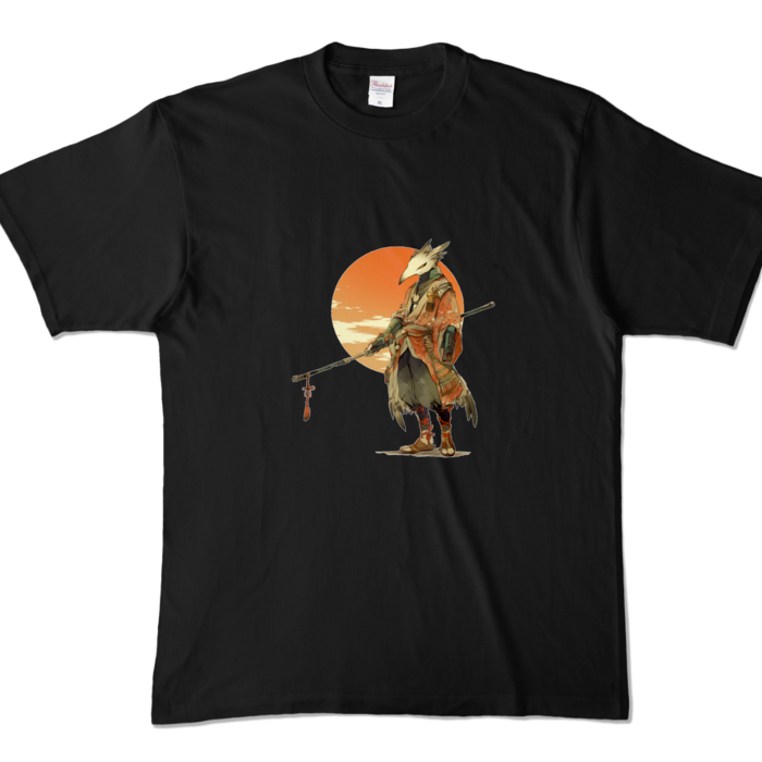 カラーTシャツ - XL - ブラック (濃色)