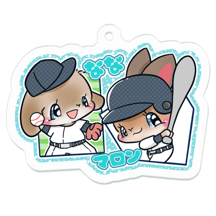 アクリルキーホルダー - 50 x 50 (mm)