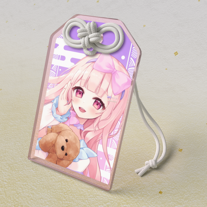 アクリルお守り - 50 × 80mm