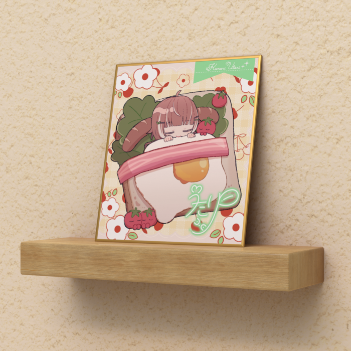 色紙 - ミニ（H135 × W120mm）