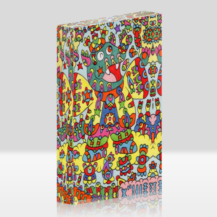 アクリルブロック - 100 × 148mm(1)