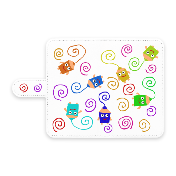 手帳型Androidケース - S - ストラップ穴 なし