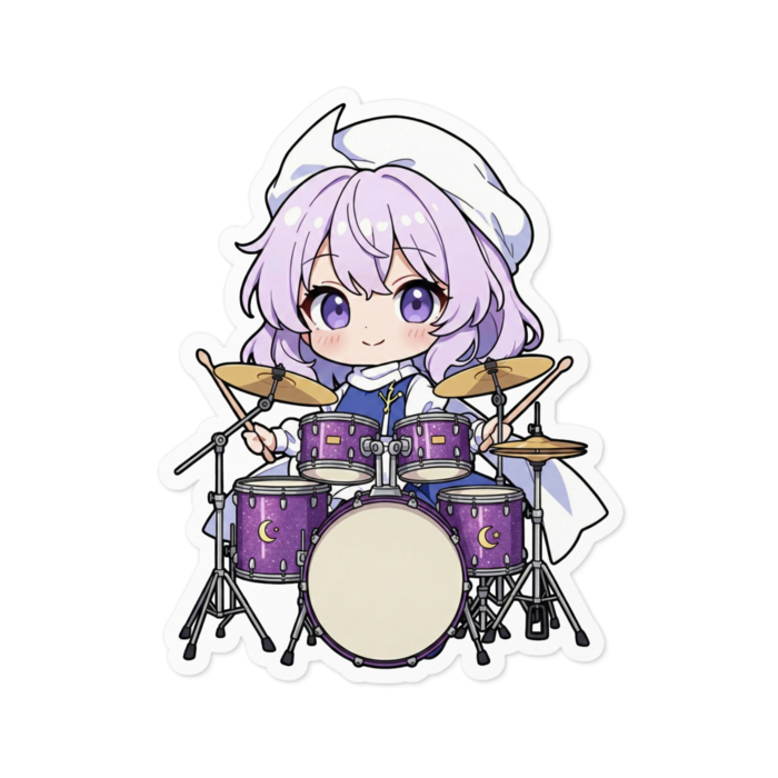 ステッカー - 100 x 100 (mm)(キャラのみ)